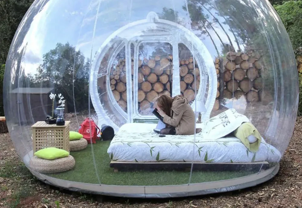 glamping bubble tent near me