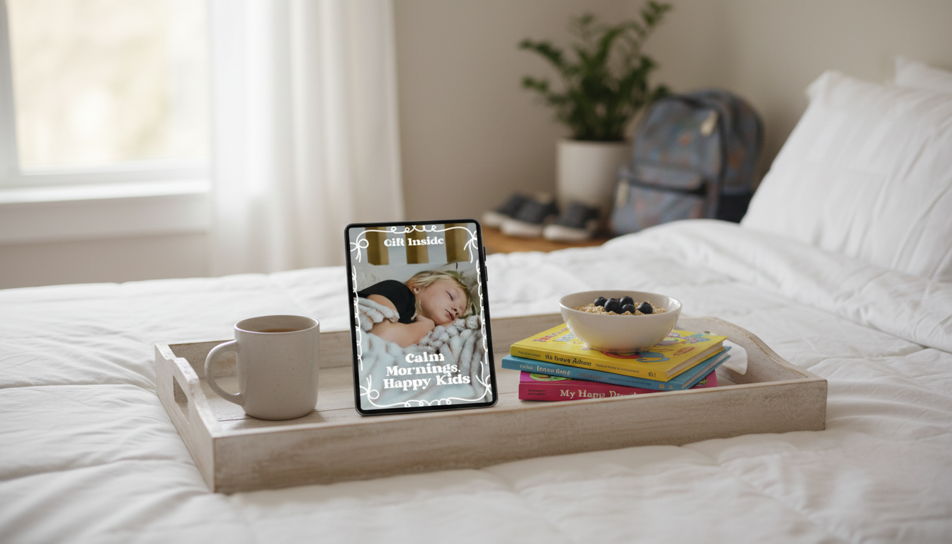 Gentle Parenting Routine for Calm School Mornings