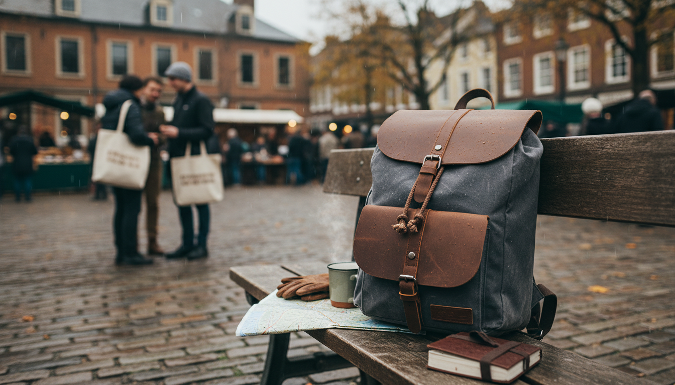 Waxed Canvas Backpack: Waterproof Style for Daily & Trips