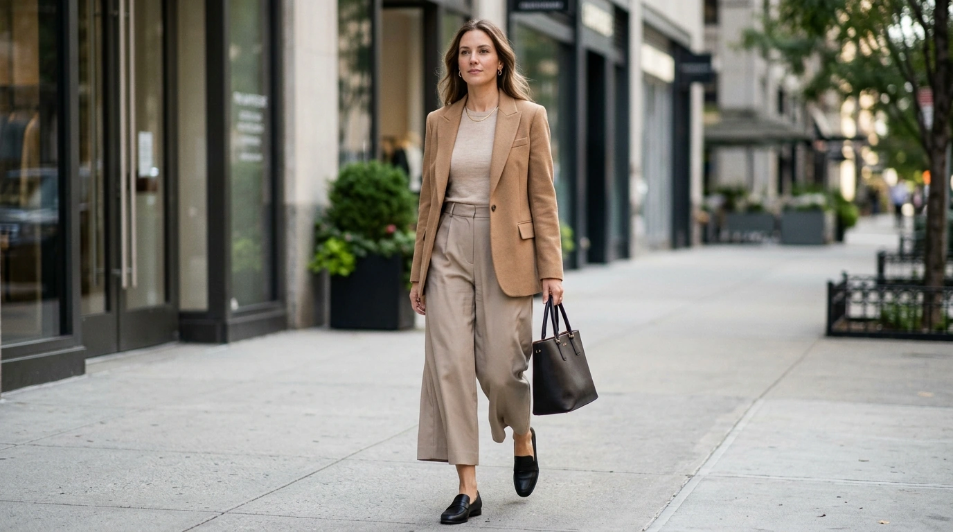 How to Style Culottes: Outfit Formulas & Shoe Tips